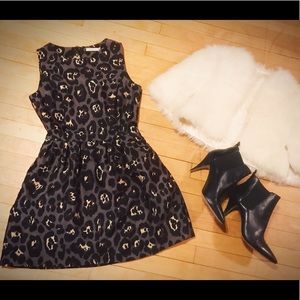 Adorable fit and flare dress by FRNCH